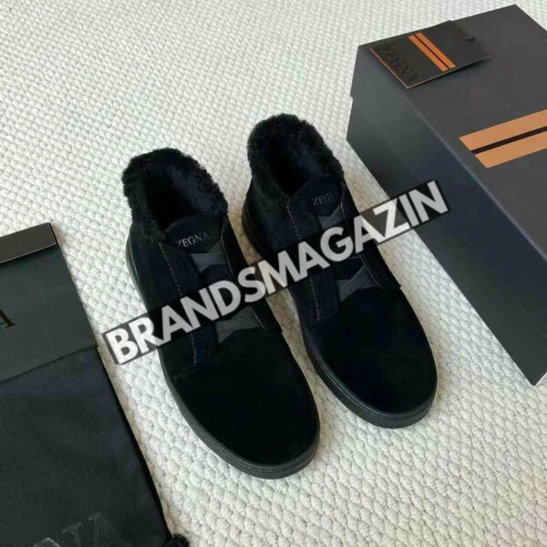 Высокие кеды Zegna BM46503525577
