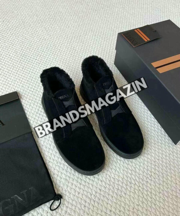 Высокие кеды Zegna BM46503525577 Высокие кеды Zegna BM46503525577