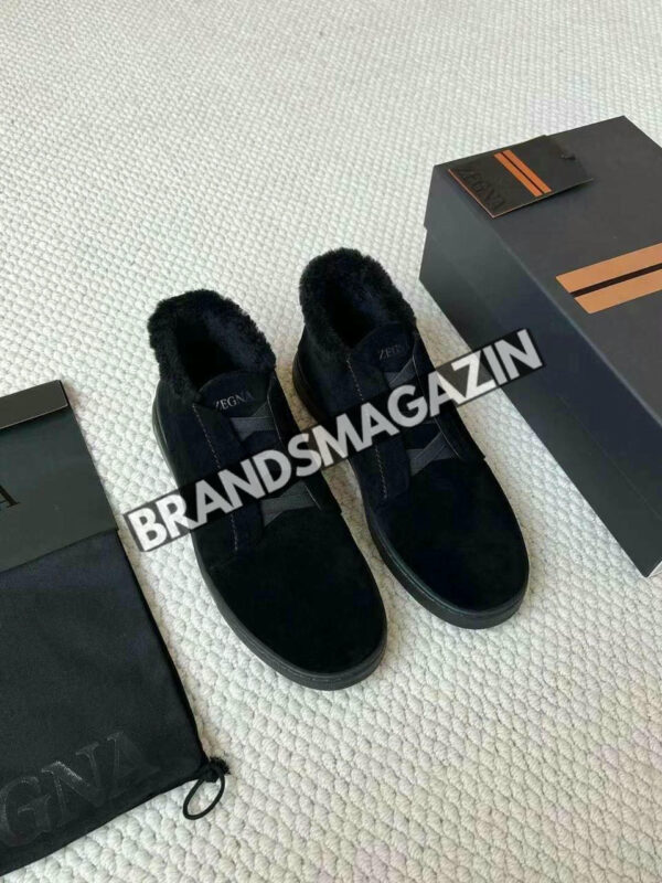 Высокие кеды Zegna BM46503525577