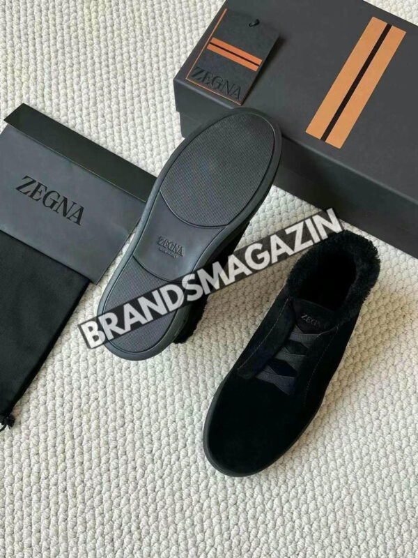 Высокие кеды Zegna BM46503525577 5