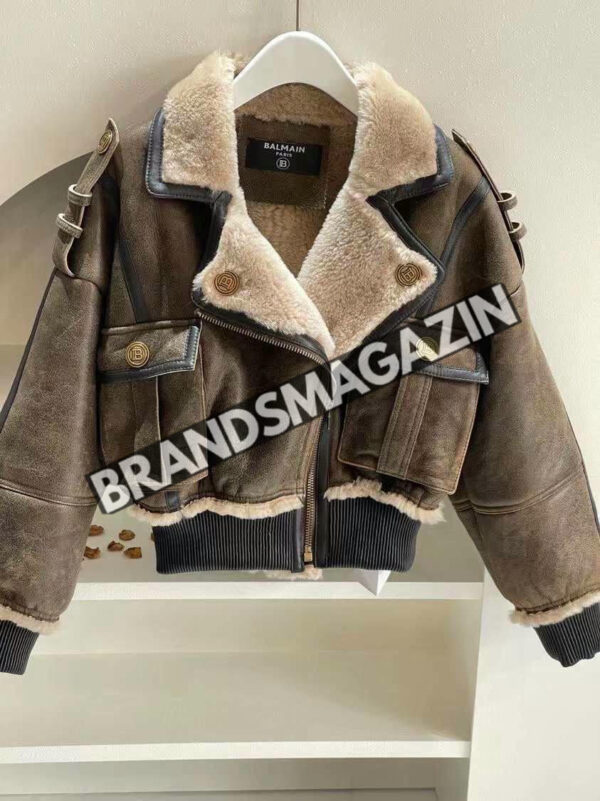 Дубленка Balmain BM45802064577 7