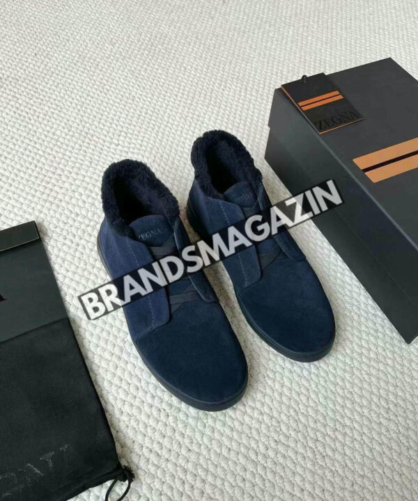 Высокие кеды Zegna BM46503532577 Высокие кеды Zegna BM46503532577