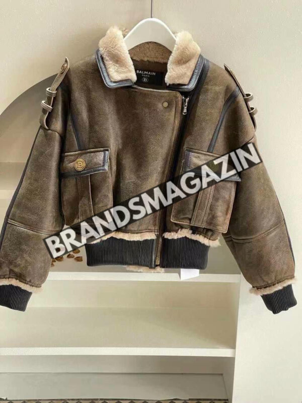 Дубленка Balmain BM45802064577 6