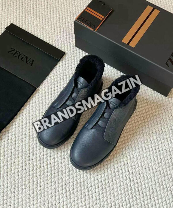 Высокие кеды Zegna BM46503531977 Высокие кеды Zegna BM46503531977