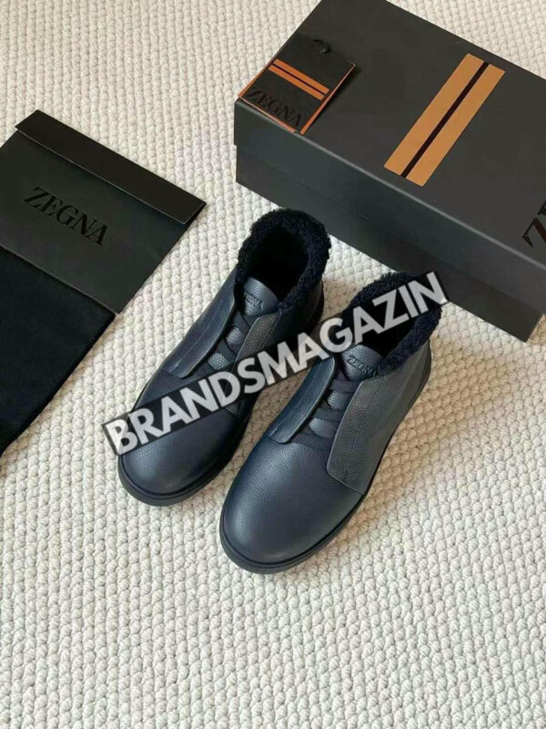 Высокие кеды Zegna BM46503531977