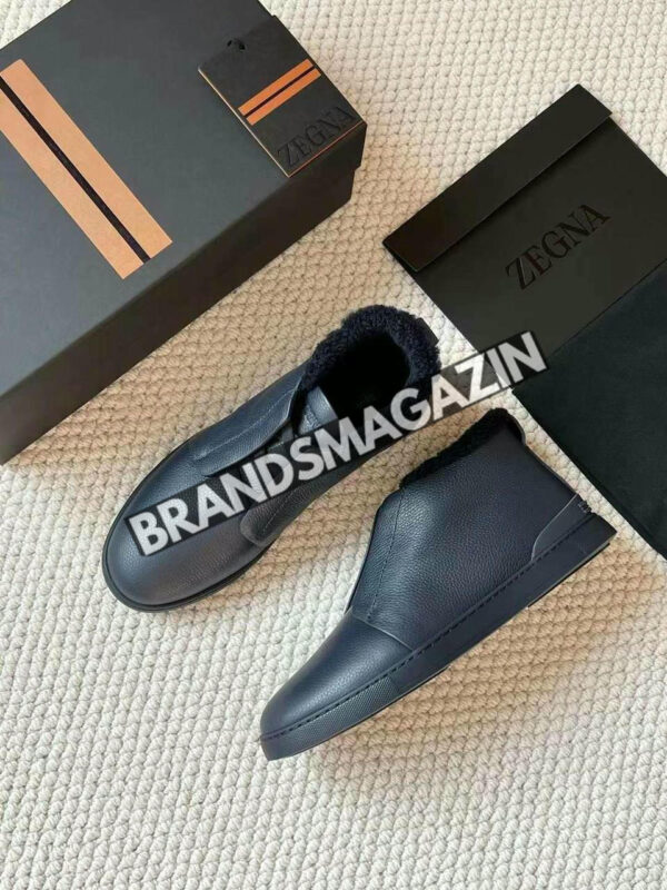 Высокие кеды Zegna BM46503531977 2