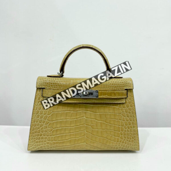 Сумка Hermes из кожи крокодила 20 см BM46622541177