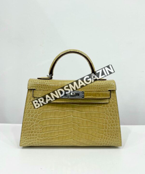 Сумка Hermes из кожи крокодила 20 см BM46622541177 Сумка Hermes из кожи крокодила 20 см BM46622541177