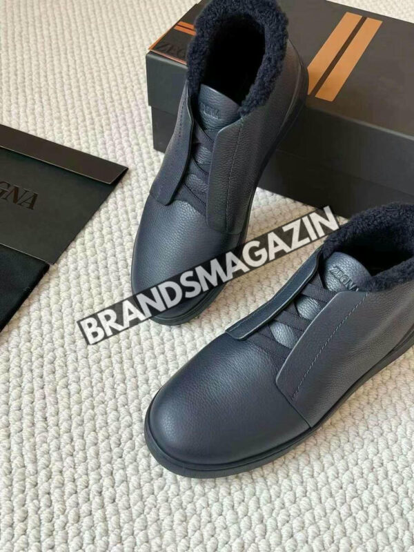 Высокие кеды Zegna BM46503531977 4
