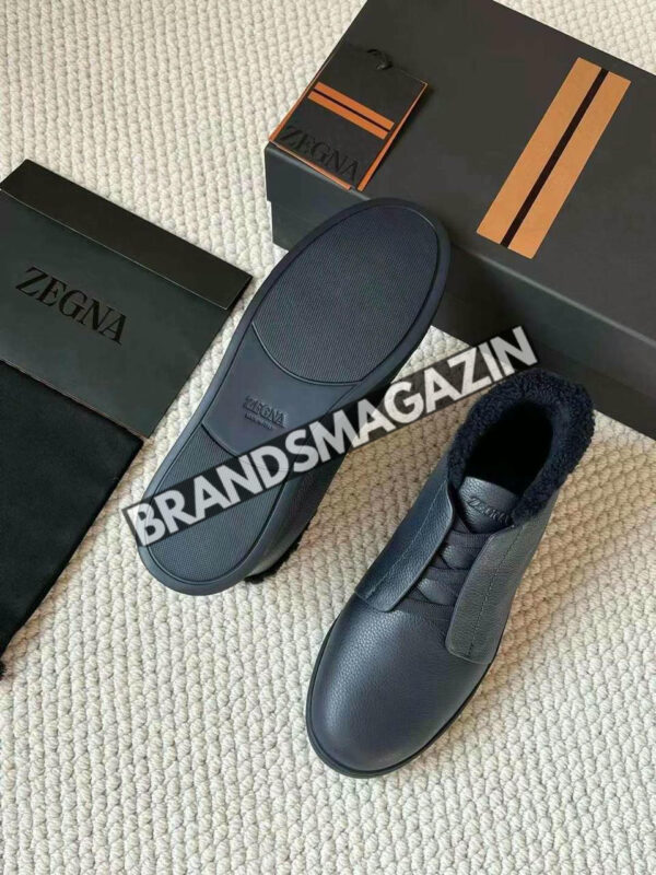 Высокие кеды Zegna BM46503531977 5