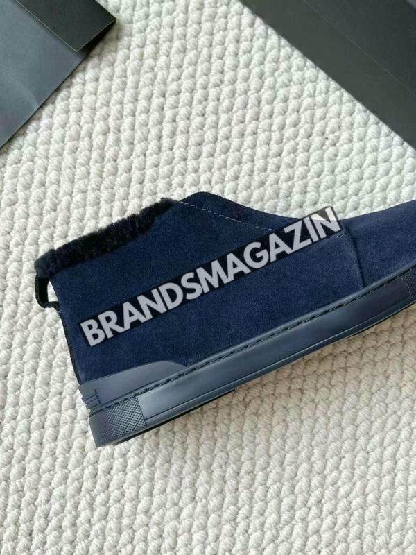 Высокие кеды Zegna BM46503532577 3