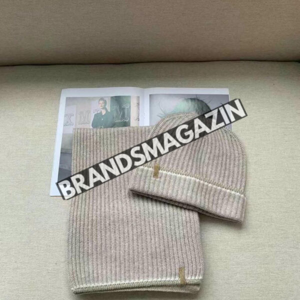 Комплект Brunello Cucinelli (шапка + шарф) BM45987207977