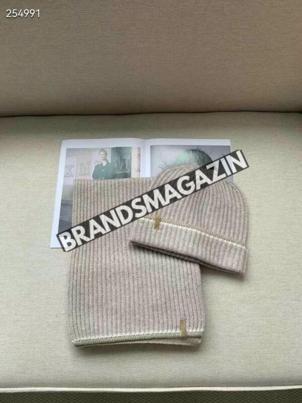 Комплект Brunello Cucinelli (шапка + шарф) BM45987207977