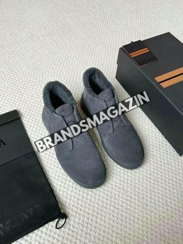 Высокие кеды Zegna BM46503532977