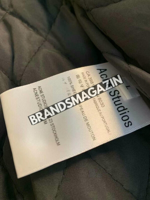 Кожаная куртка Acne Studios BM47474826877 5