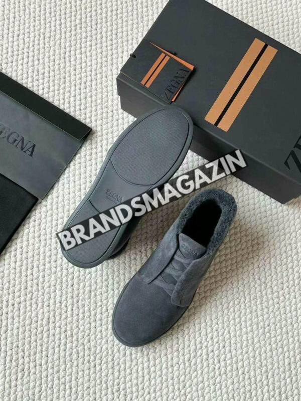 Высокие кеды Zegna BM46503532977 5