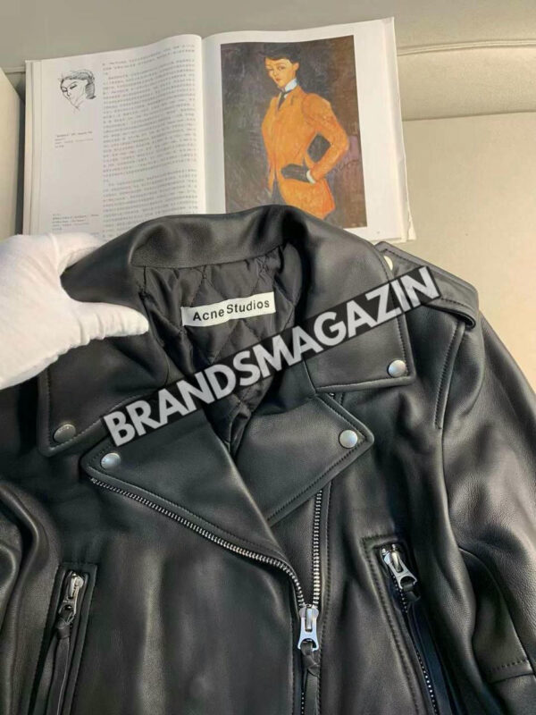 Кожаная куртка Acne Studios BM47474826877 3