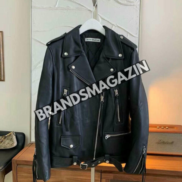 Кожаная куртка Acne Studios BM47474826877