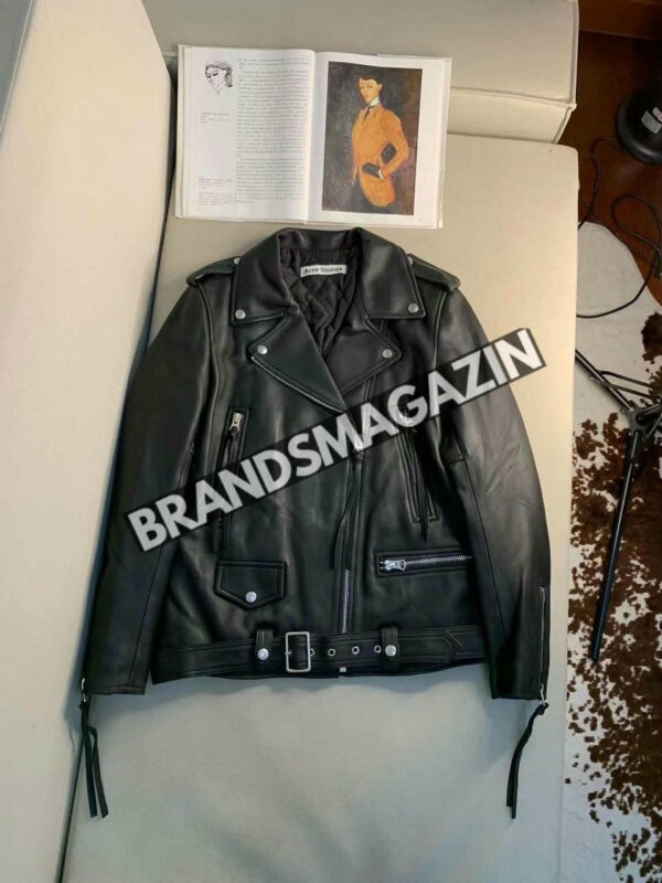 Кожаная куртка Acne Studios BM47474826877 2