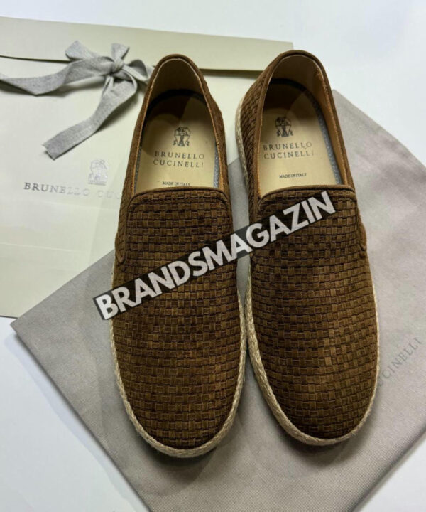 Слипоны Brunello Cucinelli BM71310677 Слипоны Brunello Cucinelli BM71310677