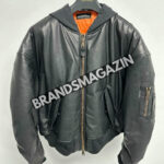 Кожаный бомбер Balenciaga BM46465758477