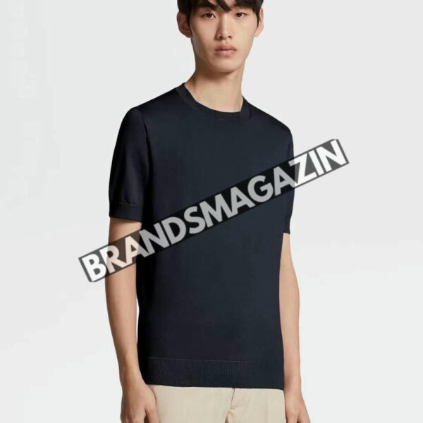 Трикотажная футболка Zegna BM46652976777