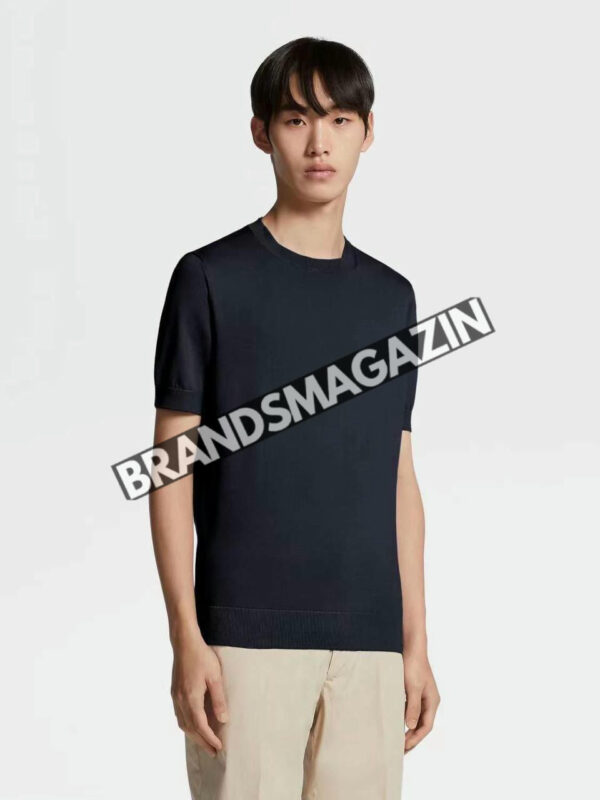 Трикотажная футболка Zegna BM46652976777