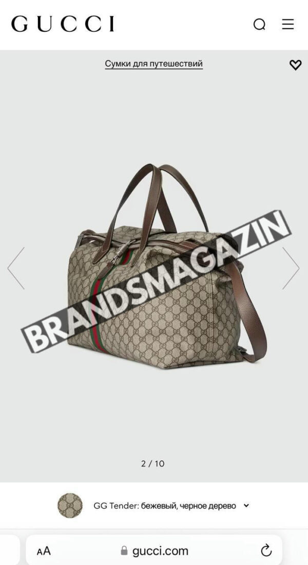 Дорожная сумка Gucci BM47095384377 2