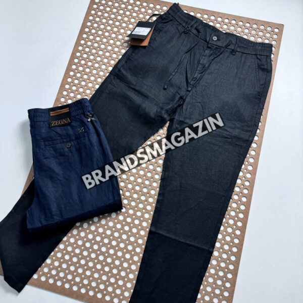 Льняные брюки Zegna BM71342777 2