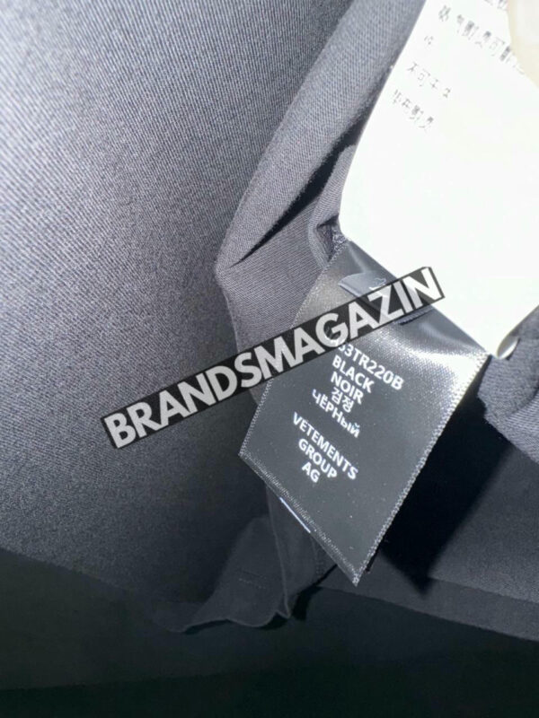 Футболка Vetements BM47238703277 5