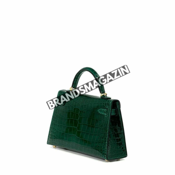 Сумка Hermes из кожи крокодила 20 см BM47058003177 2