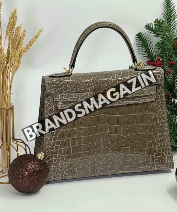 Сумка Hermes из кожи крокодила 28 см BM47058104677 Сумка Hermes из кожи крокодила 28 см BM47058104677