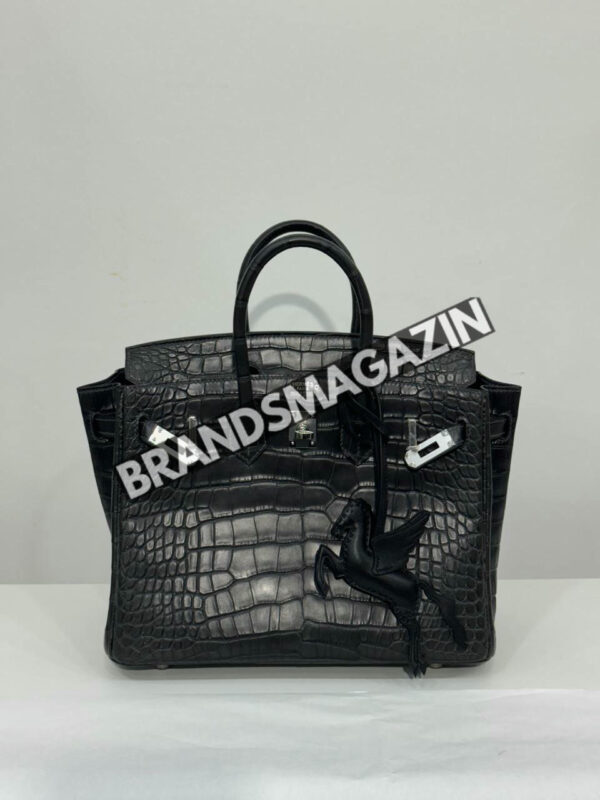 Сумка Hermes из кожи крокодила 25 см BM46622458377 2