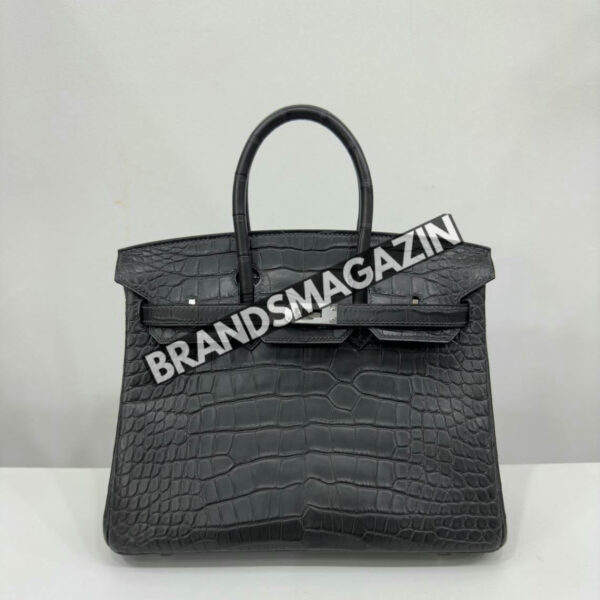 Сумка Hermes из кожи крокодила 25 см BM46622458377
