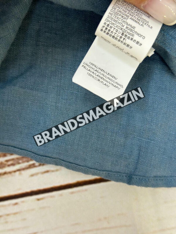 Льняная рубашка Brunello Cucinelli BM72175177 5