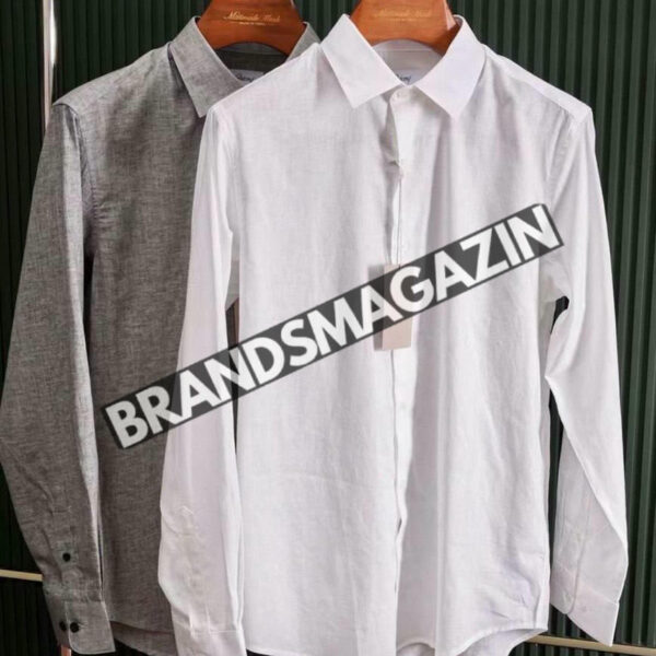 Льняная рубашка Brioni BM69941877