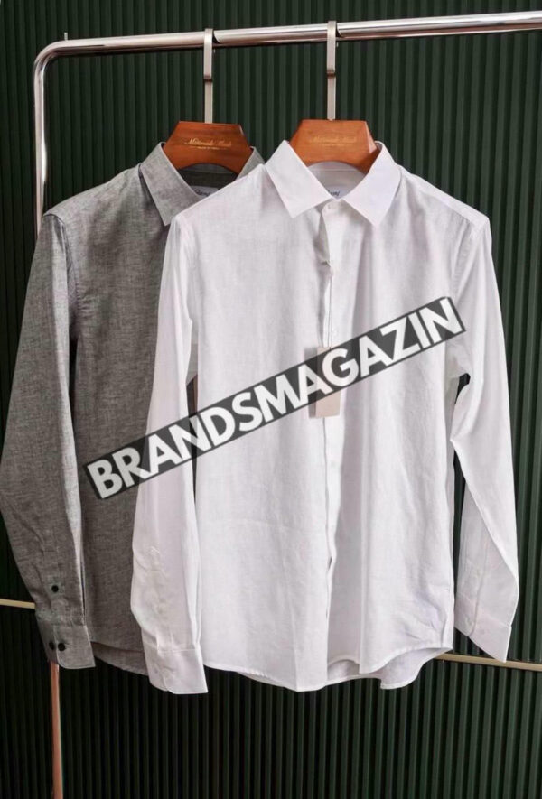 Льняная рубашка Brioni BM69941877