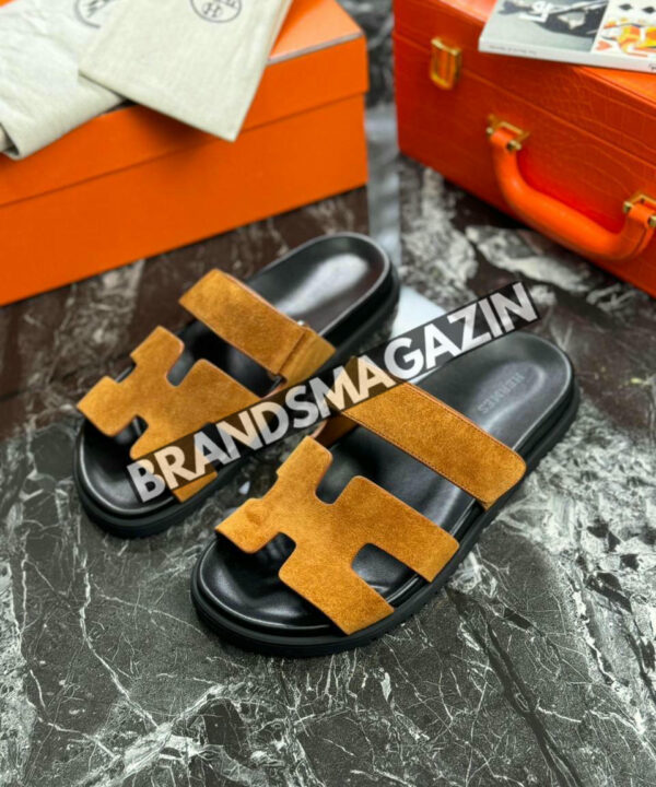 Шлепанцы Hermes BM47420312077 Шлепанцы Hermes BM47420312077