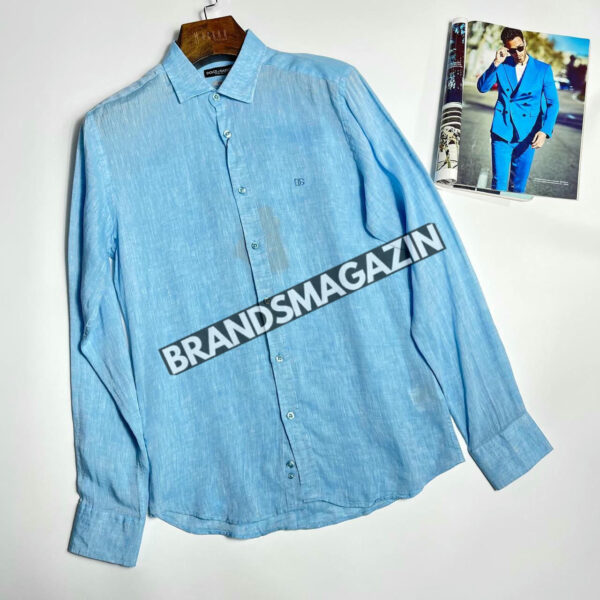 Льняная рубашка Dolce&Gabbana BM71828077