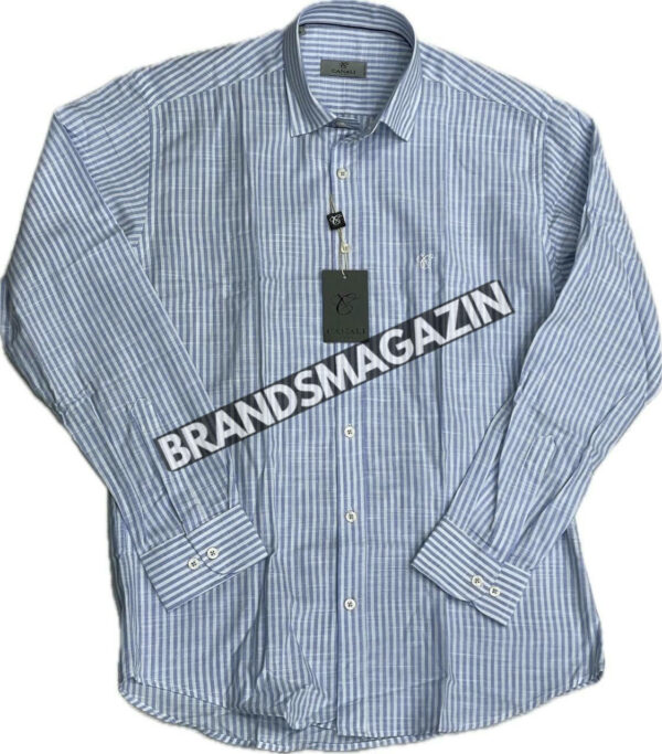 Льняная рубашка Canali BM71796777