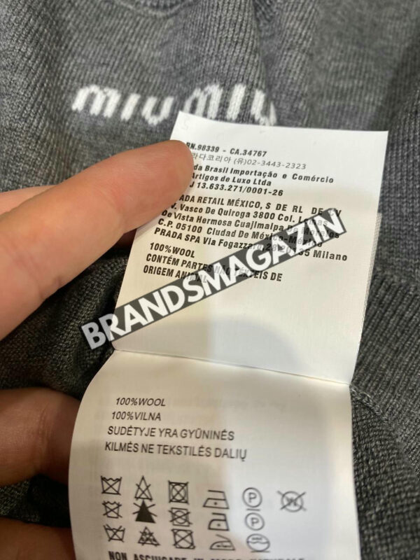 Кофта MIU MIU BM47392210577 3