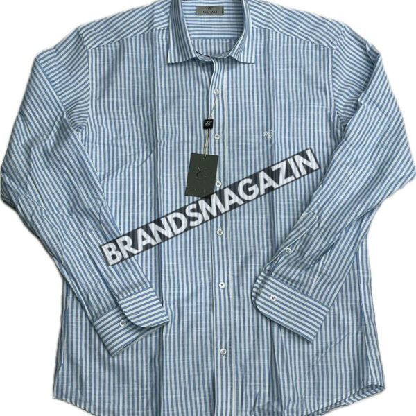 Льняная рубашка Canali BM71796877