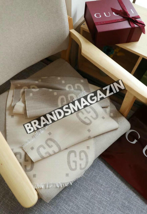 Шарф Gucci 35х190 см BM47450677777 3