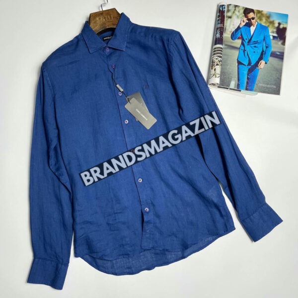 Льняная рубашка Dolce&Gabbana BM71828477