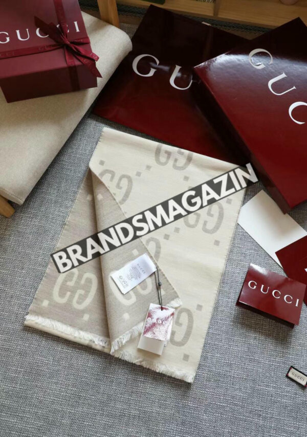 Шарф Gucci 35х190 см BM47450677777 9
