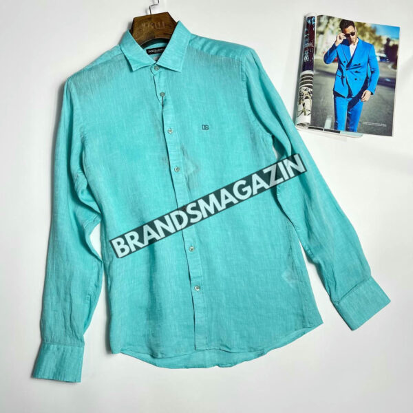 Льняная рубашка Dolce&Gabbana BM71827677