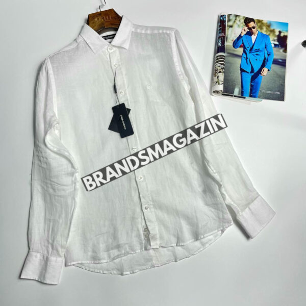 Льняная рубашка Dolce&Gabbana BM71827577