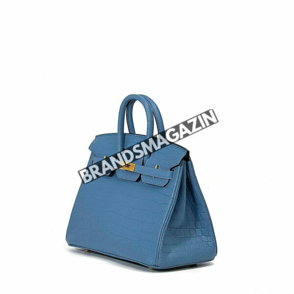 Сумка Hermes из кожи крокодила 25 см BM47092256577 5