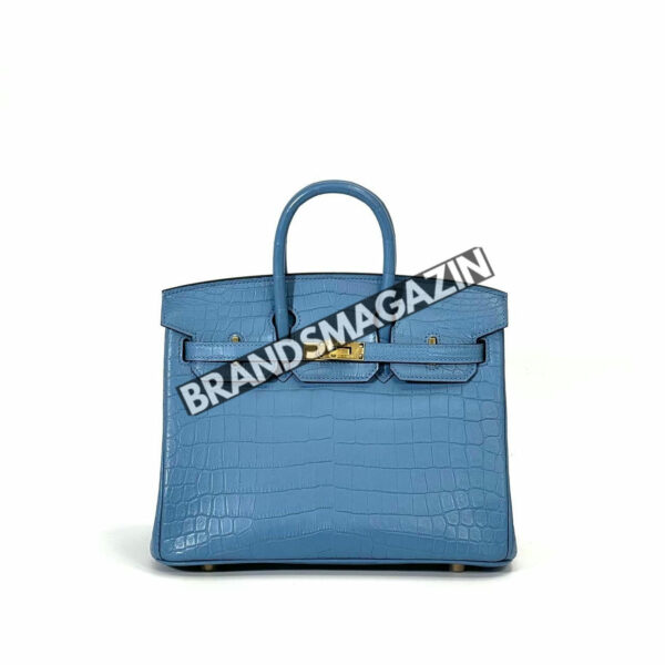 Сумка Hermes из кожи крокодила 25 см BM47092256577 4