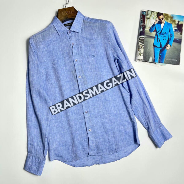 Льняная рубашка Dolce&Gabbana BM71827777